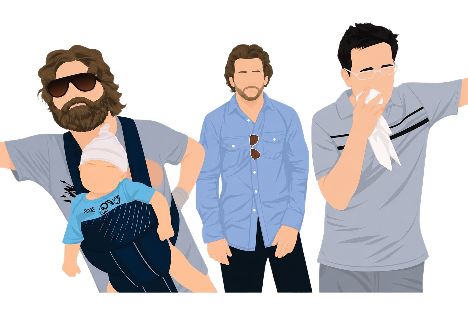 Hangover Shakes crew artwork